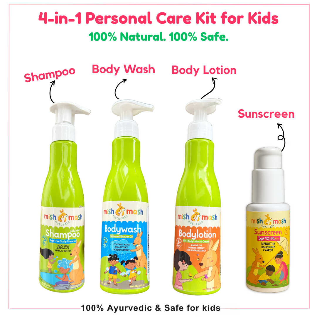 4 in 1 Kid Safe Daily Care Combo