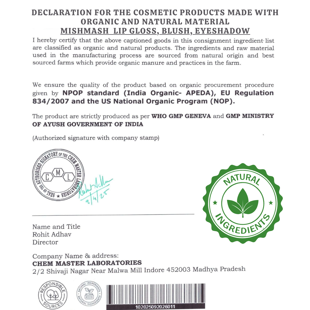 Mishmash Naturals Kids Makeup Combo