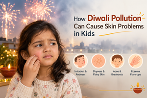 How Diwali Pollution Can Cause Skin Problems in Kids
