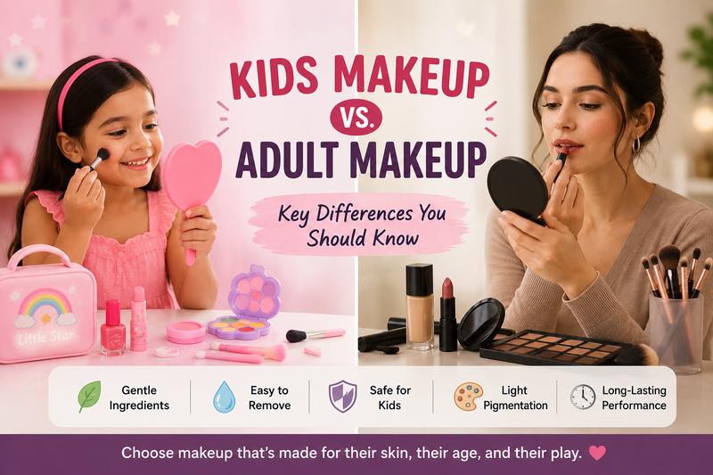 6 Things Parents Should Know About Kids Makeup vs Adult Makeup