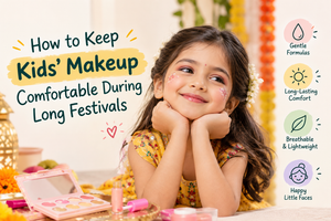 How to Keep Kids' Makeup Comfortable During Long Festivals