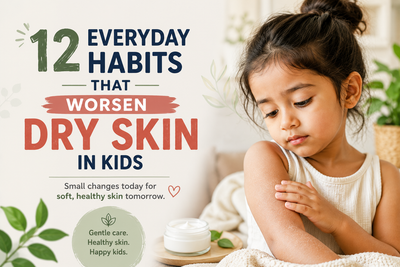 12 Everyday Habits That Worsen Dry Skin in Kids