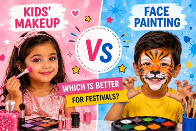 Kids’ Makeup vs Face Painting for Festivals: Which Is Better?