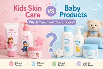 Kids Skin Care Products vs Baby Products: Which One Should You Choose?