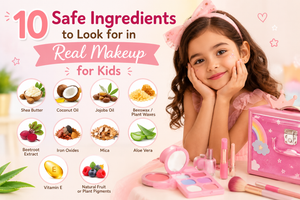 10 Safe Ingredients to Look for in Real Makeup for Kids