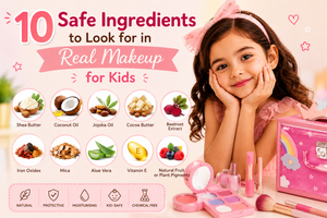 10 Safe Ingredients to Look for in Real Makeup for Kids