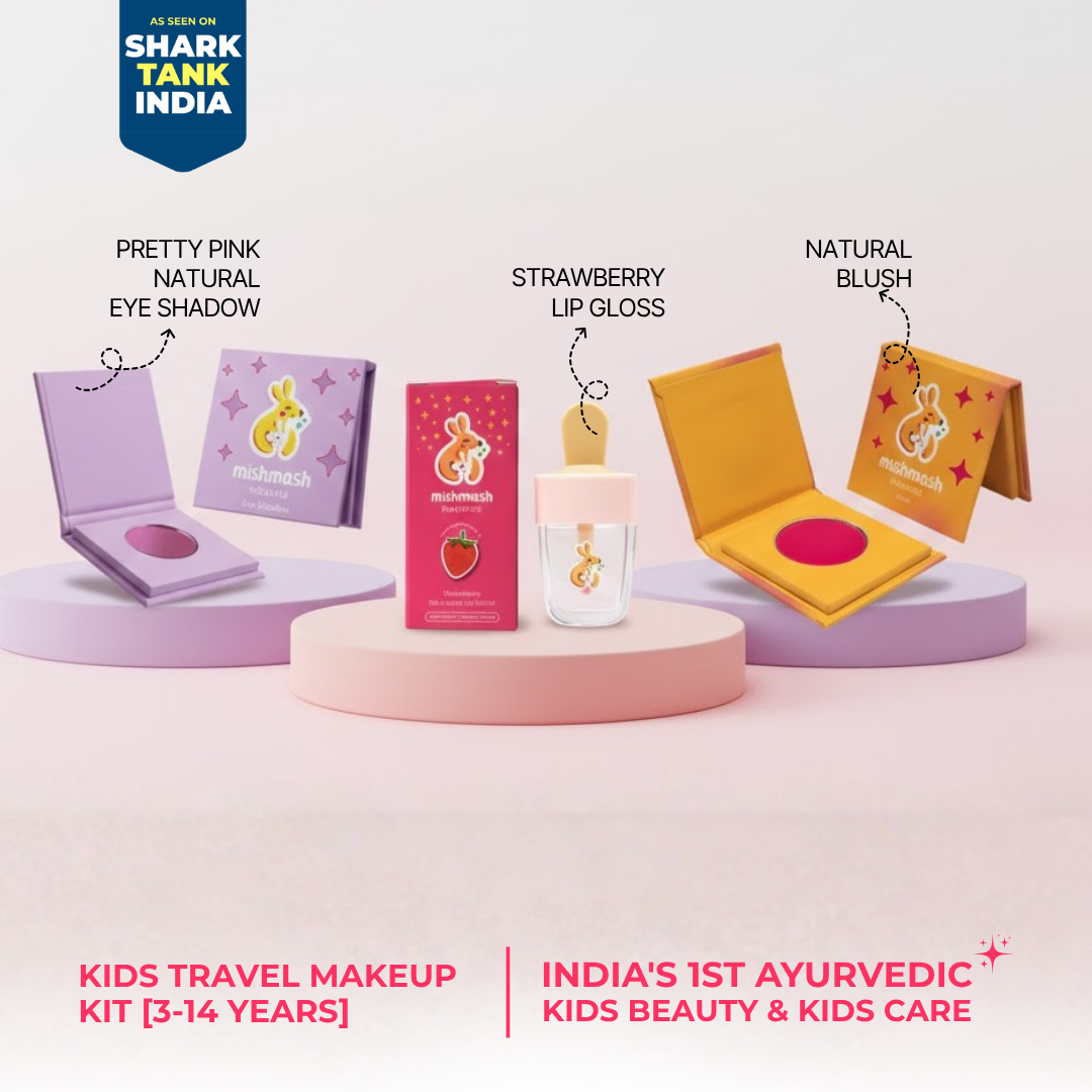 Kid's Holiday Travel MakeUp Kit (3-14 years)