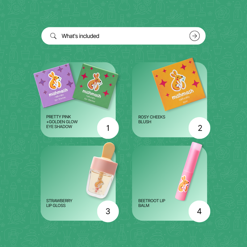 Mishmash Naturals Kids Makeup Combo