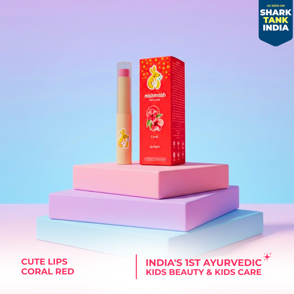 Cute Lips - Coral Red Lip Balm