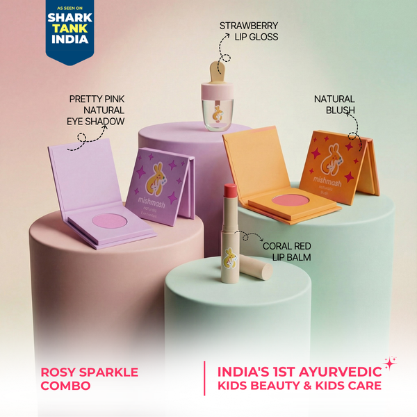 Rosy Sparkle Makeup Combo