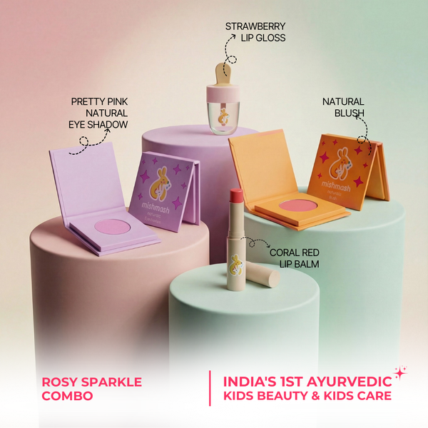 Rosy Sparkle Makeup Combo