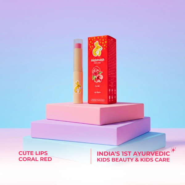 Cute Lips - Coral Red Lip Balm