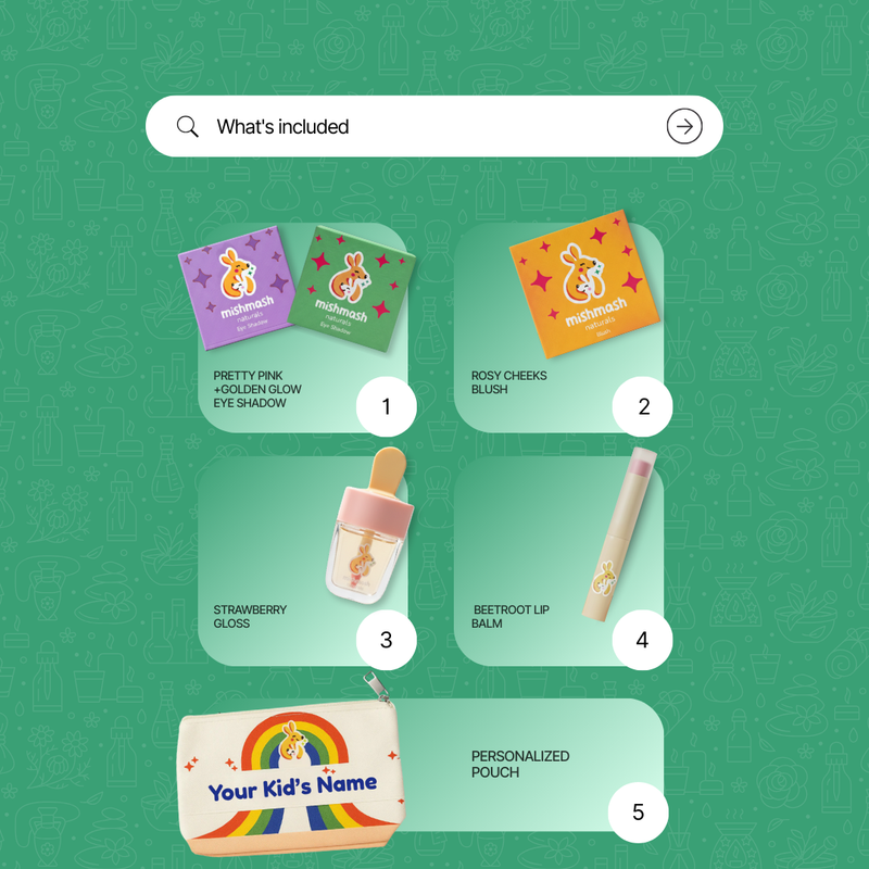 Ayurvedic Kids Makeup Combo