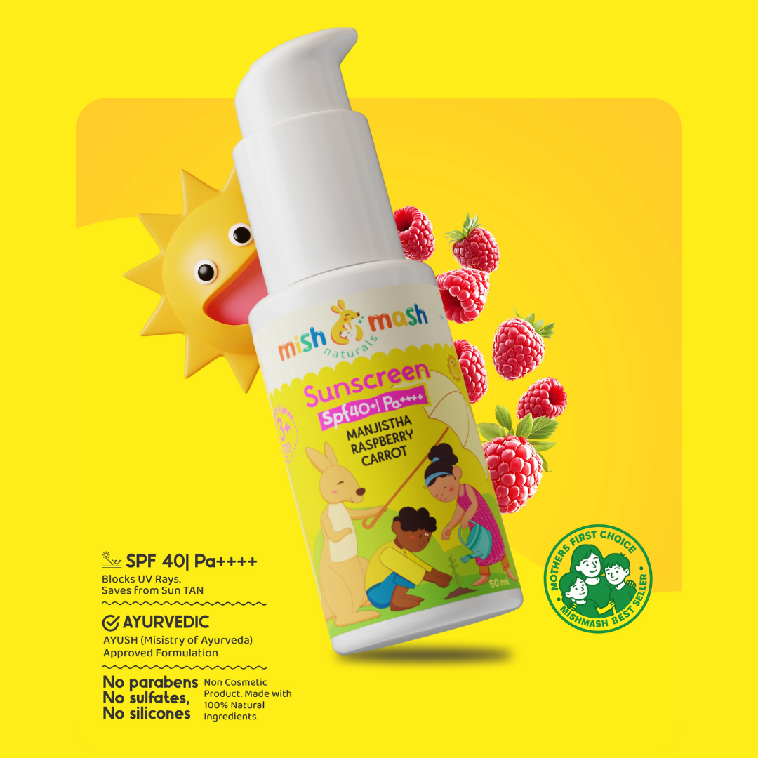 Ayurvedic Sunscreen for Kids SPF 40+ PA++++