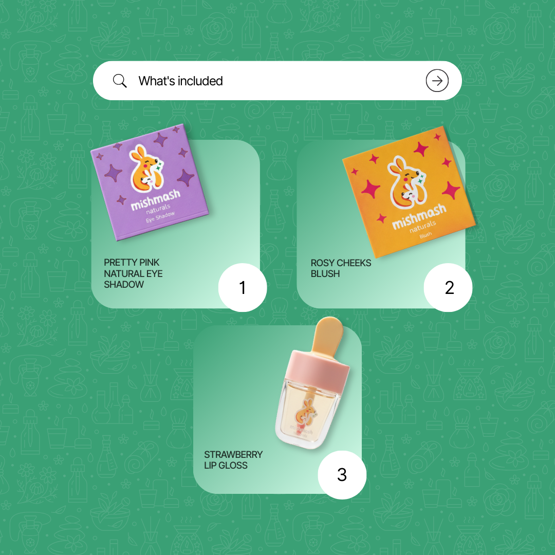Kid's Holiday Travel MakeUp Kit (3-14 years)