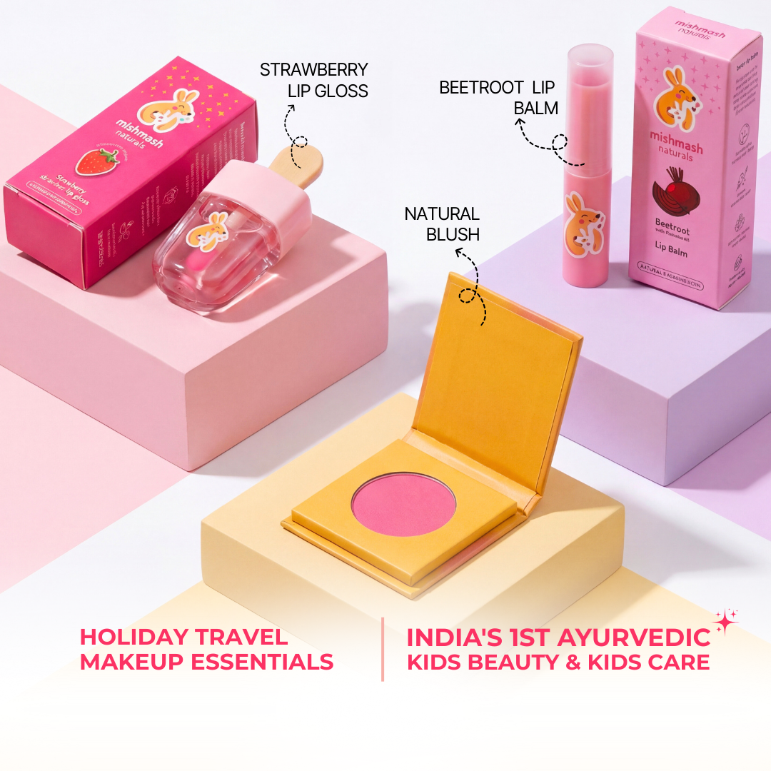 Kid's Holiday Travel MakeUp Essentials (3-14 years)