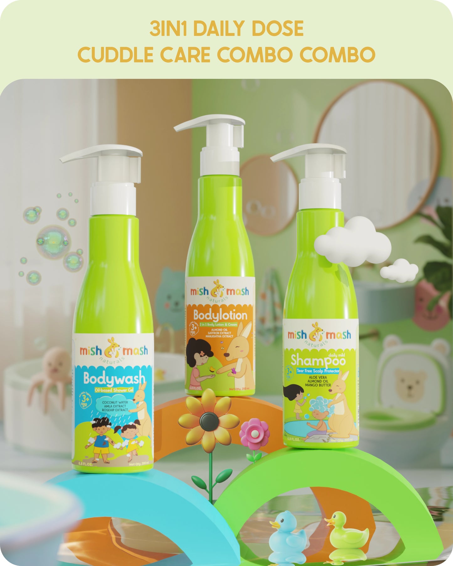 3 in 1 Cuddle Care Combo