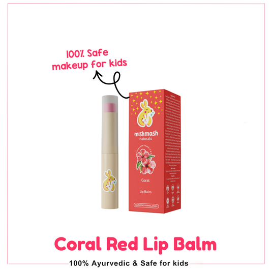 Cute Lips - Coral Red Lip Balm