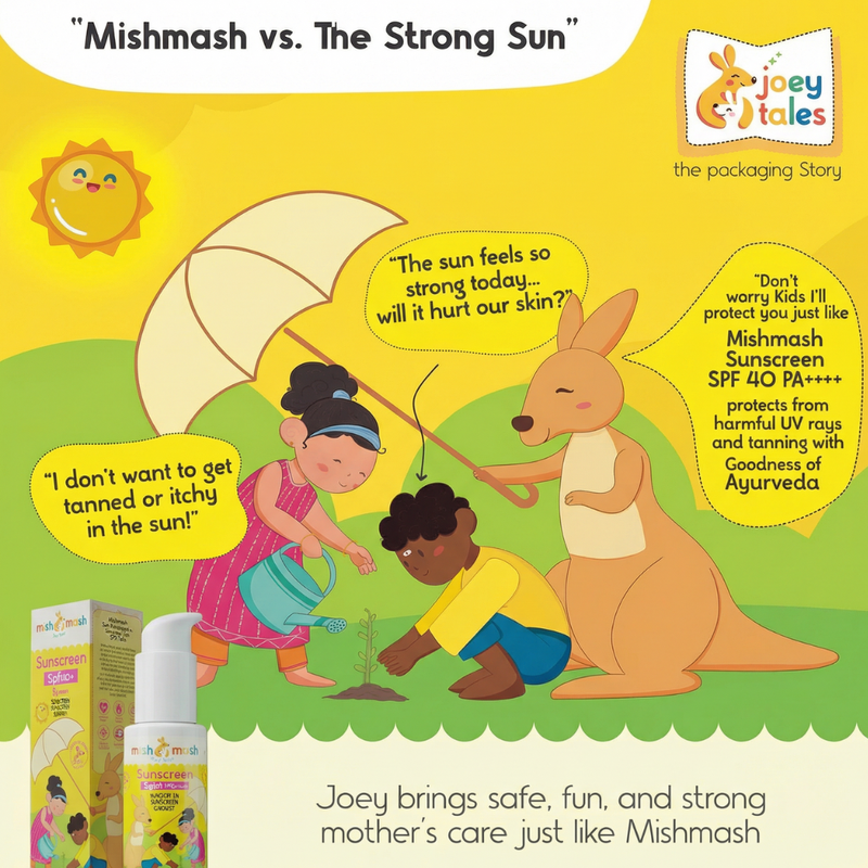 Mishmash Natural Sunscreen SPF 40+ (PA++++)