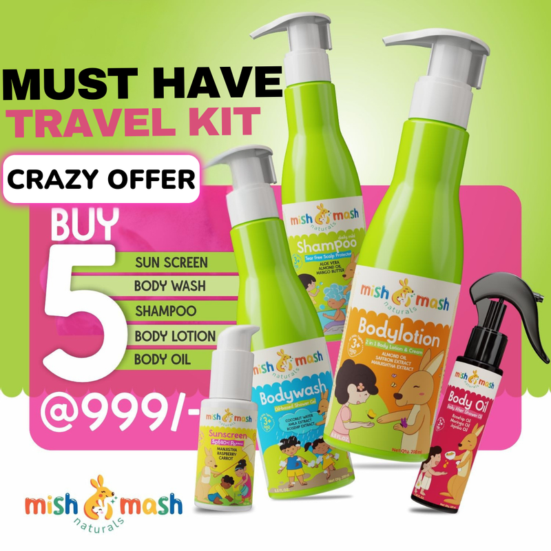 Kid's Holiday Travel Personal Care Kit (3-14 years)