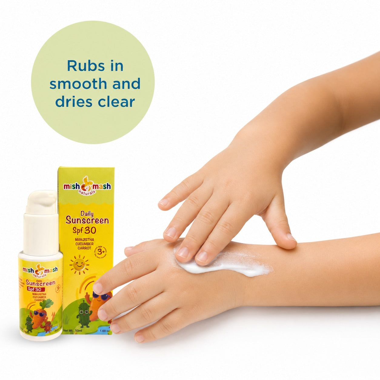 Mishmash Naturals Daily Use Sunscreen SPF 30