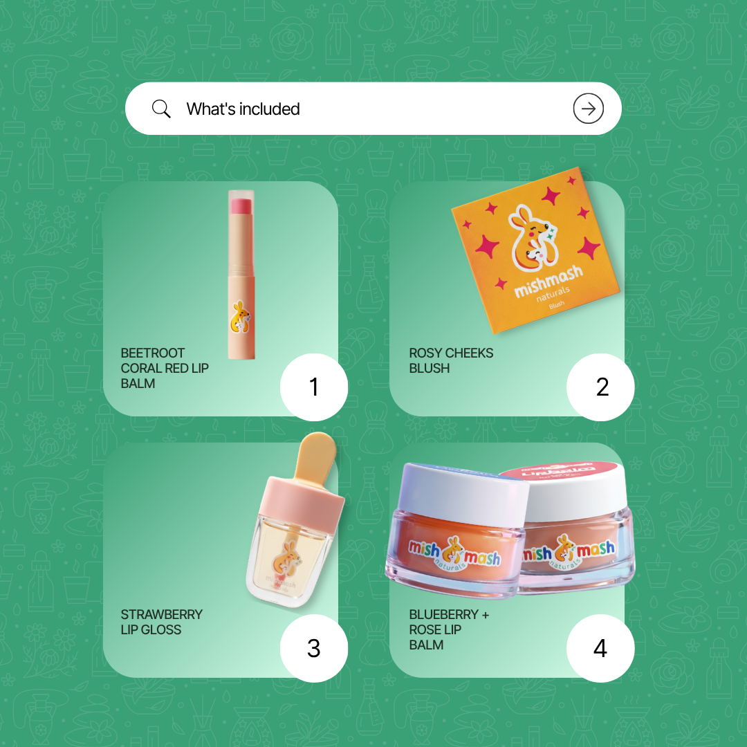 Mishmash Naturals Kids Glowberry Beauty Box