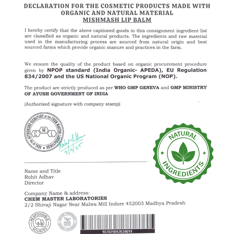 Cute Lips - Beetroot Lip Balm