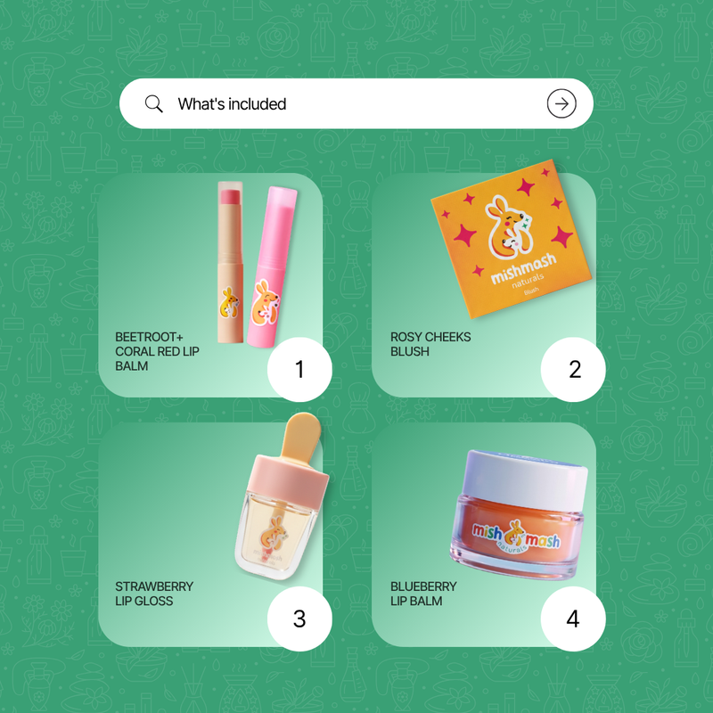 Mishmash Naturals Kids Glowberry Beauty Box