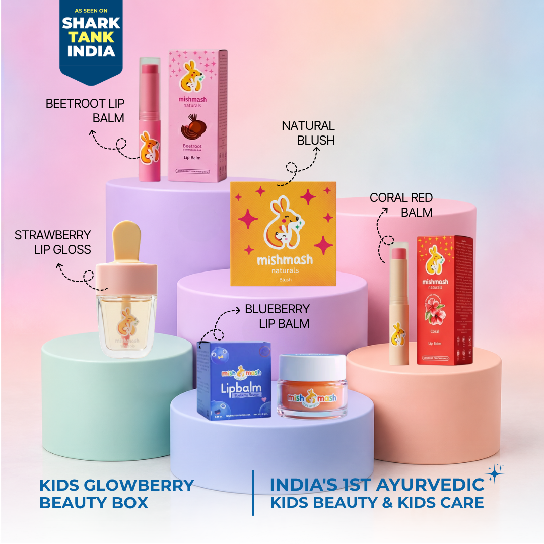 Mishmash Naturals Kids Glowberry Beauty Box