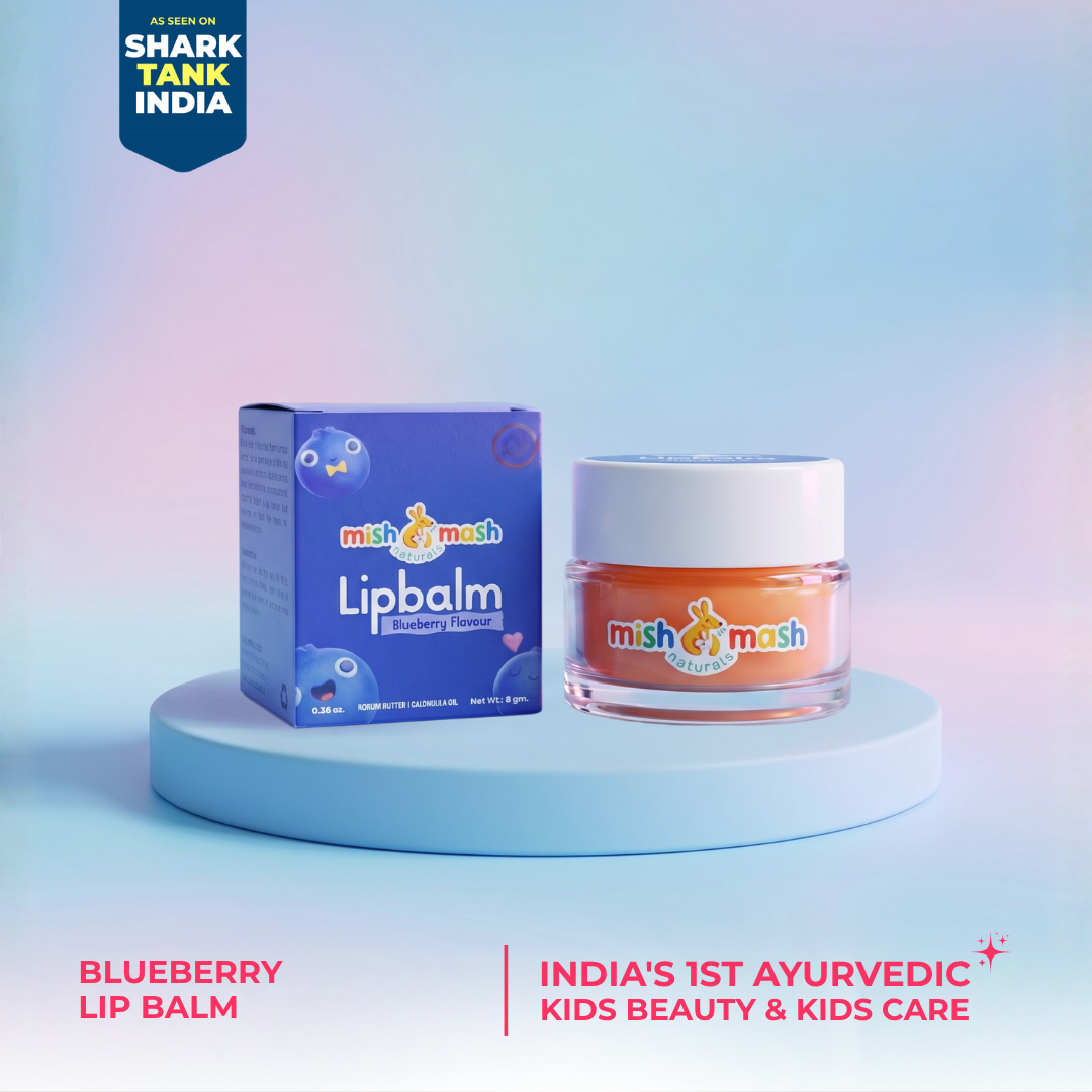 Mishmash Naturals Daily Use Blueberry Lip Balm