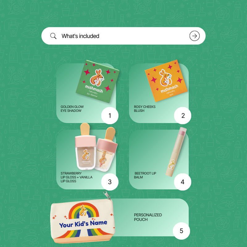 Mishmash Naturals Kids Makeup with Pouch