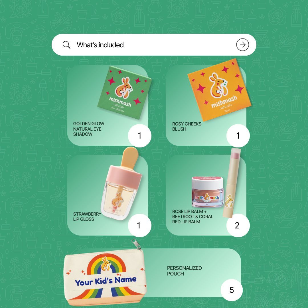 Mishmash Naturals Kids Magical Makeup with Pouch