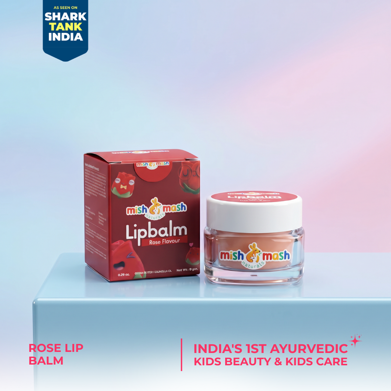 Mishmash Naturals Daily Use Rose Lip Balm