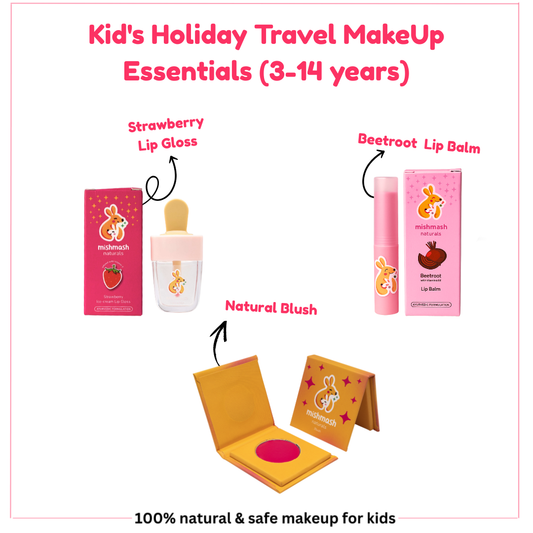Kid's Holiday Travel MakeUp Essentials (3-14 years)