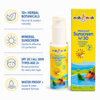Mishmash Naturals Waterproof Sunscreen SPF 30