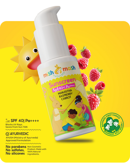 Mishmash Natural Sunscreen SPF 40+ (PA++++)