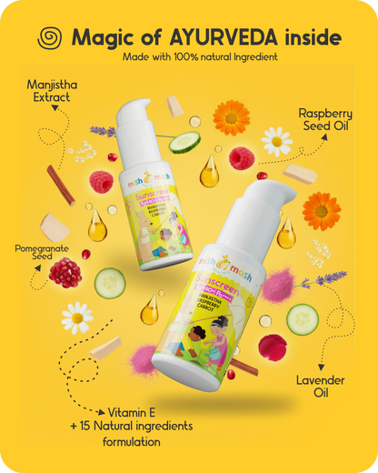 Mishmash Natural Sunscreen SPF 40+ (PA++++)