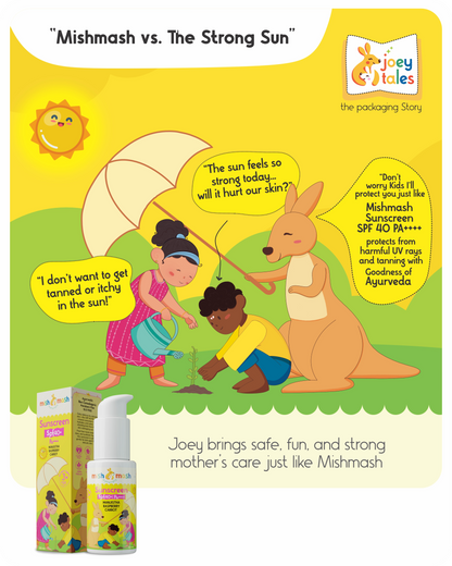 Mishmash Natural Sunscreen SPF 40+ (PA++++)