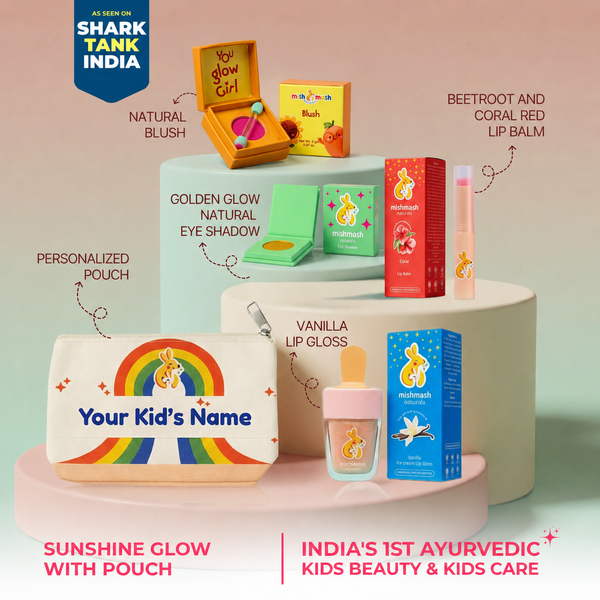Sunshine Glow Makeup with Pouch