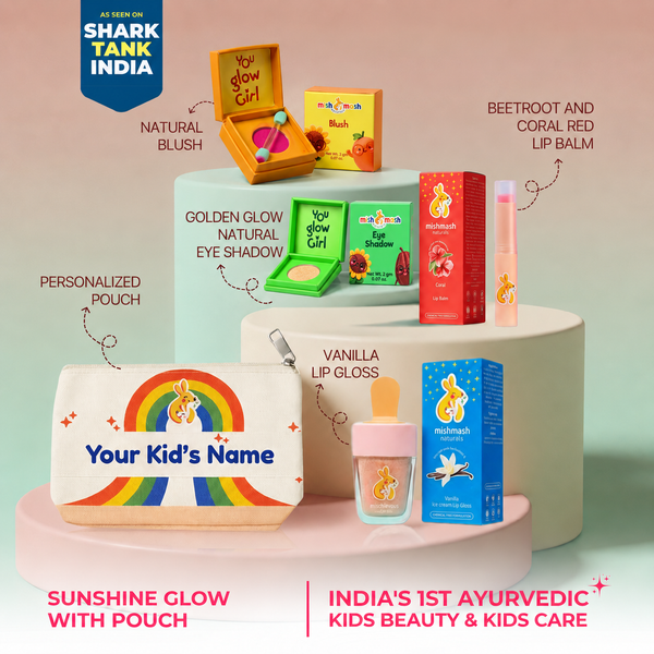 Sunshine Glow Makeup with Pouch