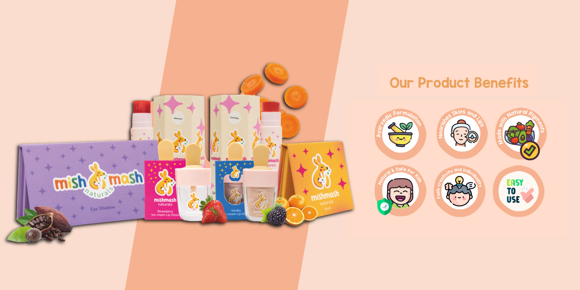 Mishmash Naturals Cute Lips Beetroot Lip Balm