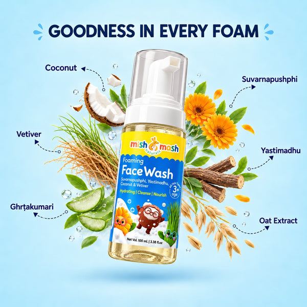 Mishmash Naturals Kids Face Wash