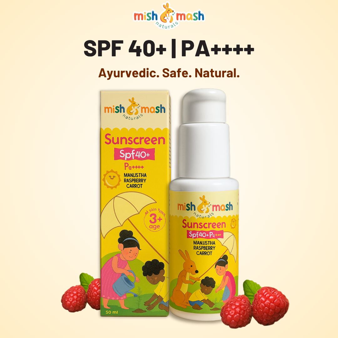 Mishmash Natural Sunscreen SPF 40+ (PA++++)