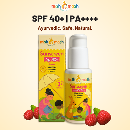 Mishmash Natural Sunscreen SPF 40+ (PA++++)