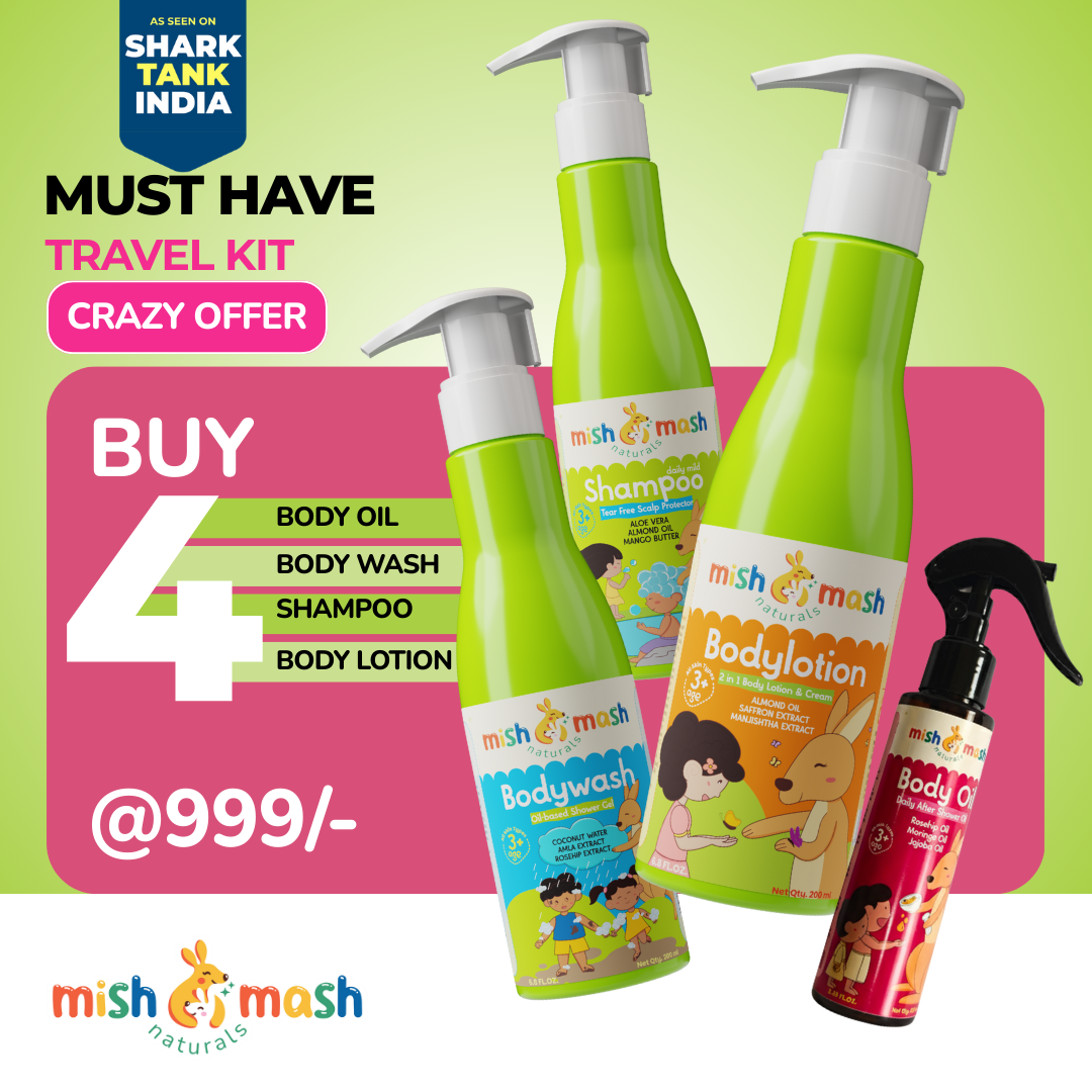 Kid's Holiday Travel Personal Care Kit (3-14 years)