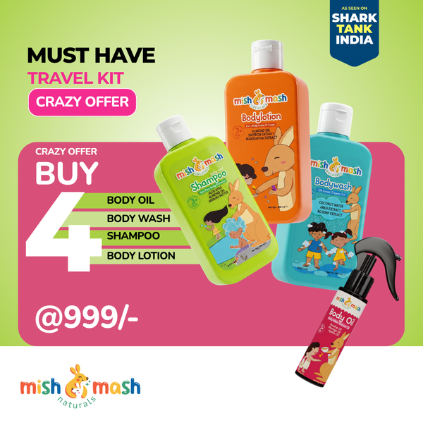 Kid's Holiday Travel Personal Care Kit (3-14 years)