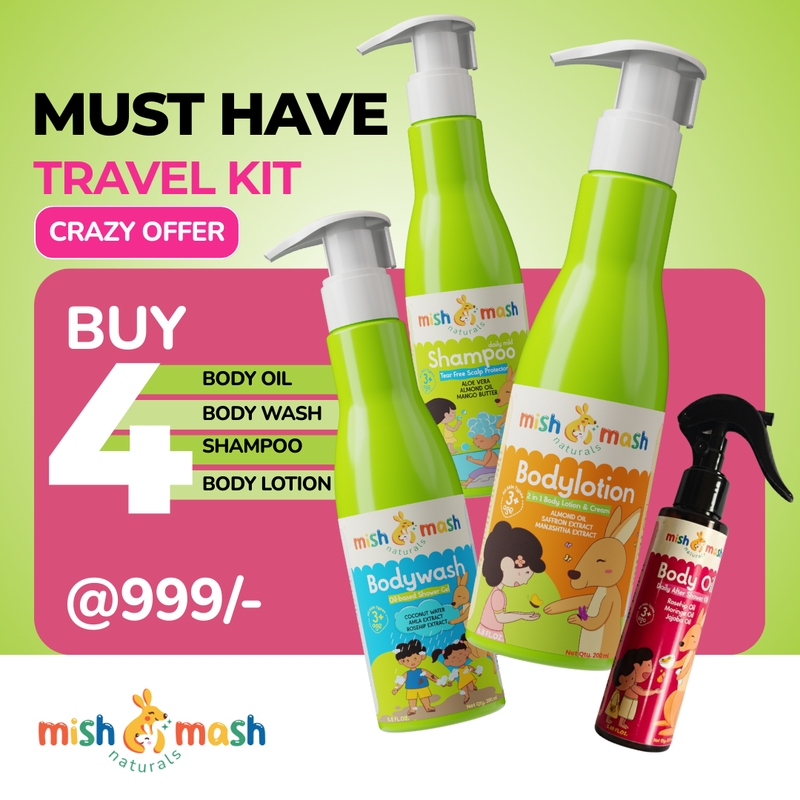 Kid's Holiday Travel Personal Care Kit (3-14 years)