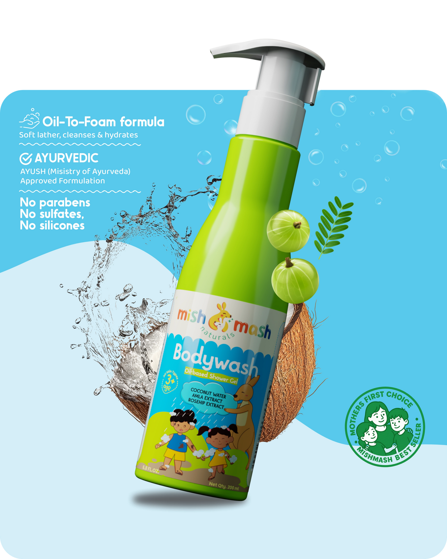 Mishmash Body Wash ( Oil-Based Shower Gel )