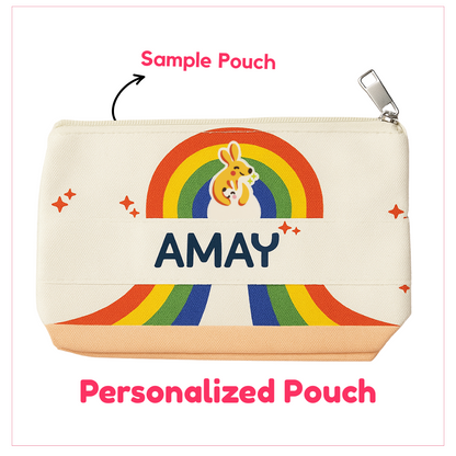 Ayurvedic Kids Makeup Kit – Blush, Lip Gloss & Eyeshadow (46% Off!) with Personalized Pouch