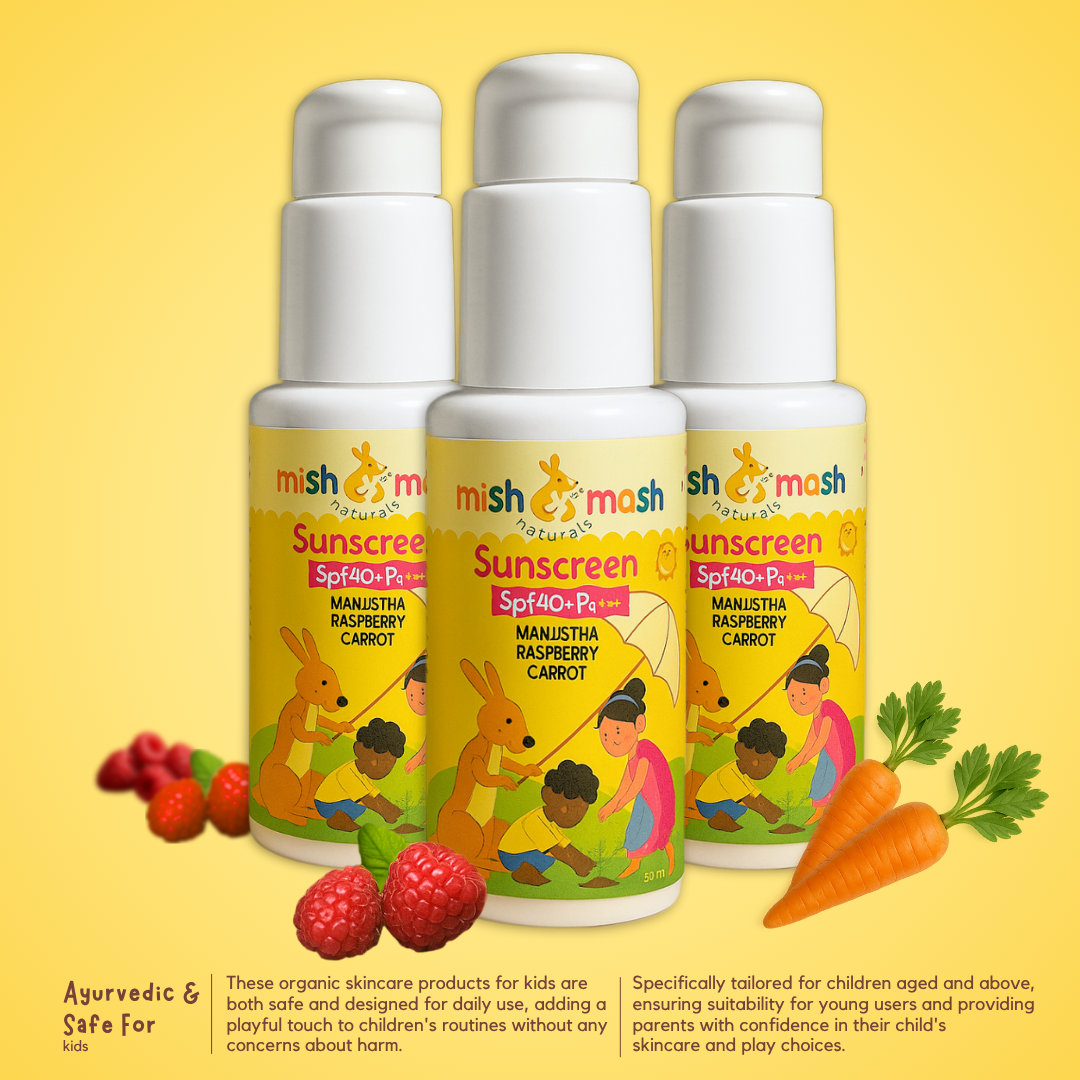 Mishmash Natural Sunscreen SPF 40+ (PA++++)